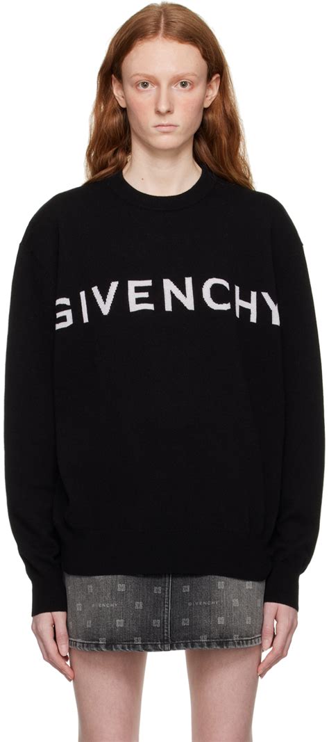 black givenchy jumper|Givenchy jumper women's.